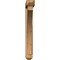 Ekena Millwork Thorton Arts and Crafts Smooth Bracket w/ Offset Brace, Western Red Cedar, 5 1/2"W x 34"D x 42"H BKT0604X34X42THR03SWR - alternate 4